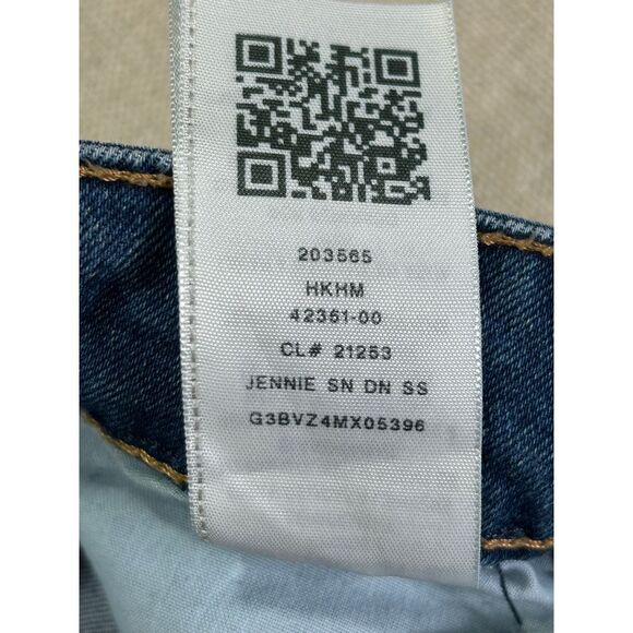 True Religion Women's 27 Jennie Curvy Mid Rise‎ Skinny Distressed Denim Jean - Picture 8 of 11